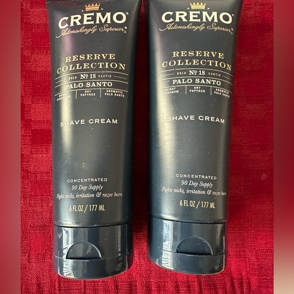Bundle of 2 Cremo Reserve Collection Palo Santo Shaving Cream
